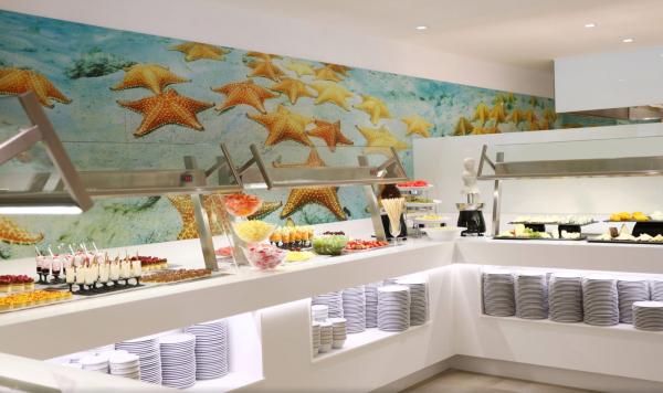 Buffet im Restaurant