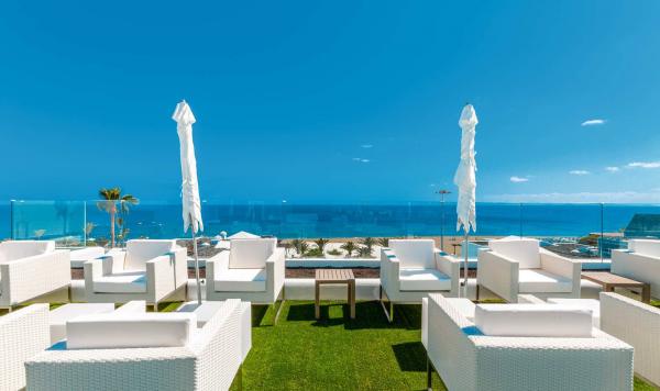 Dachterrasse mit Meerblick