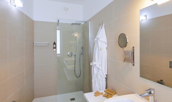 Badezimmer im Doppelzimmer