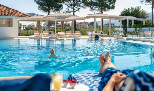 Chillen am Pool