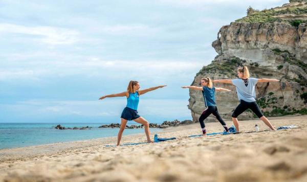 Fitness am Strand