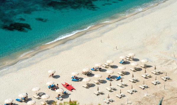 Strand Luftaufnahme