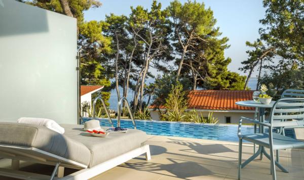 Doppelzimmer Deluxe Swim up VIlla