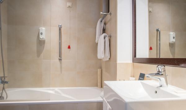 Badezimmer Landseite