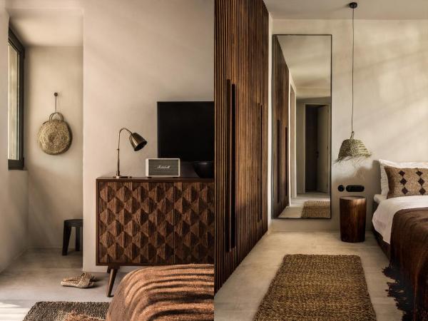 Zimmer mit Gartenblick