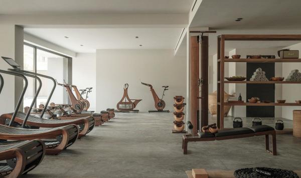 Ausstattung des Fitnessraums