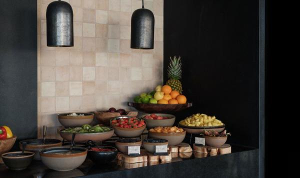 Obstbereich im Restaurant To Kima Ibiza