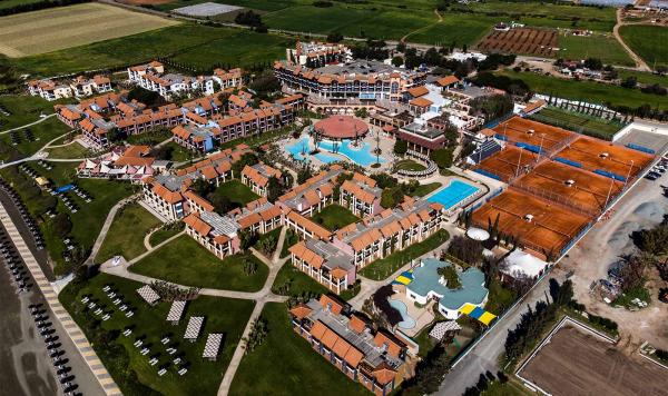 Clubanlage Luftaufnahme