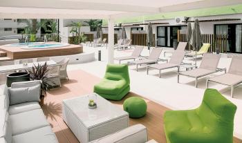 Relaxen am Pool