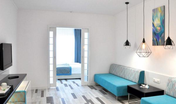 Zimmer mit zwei Schlafräumen