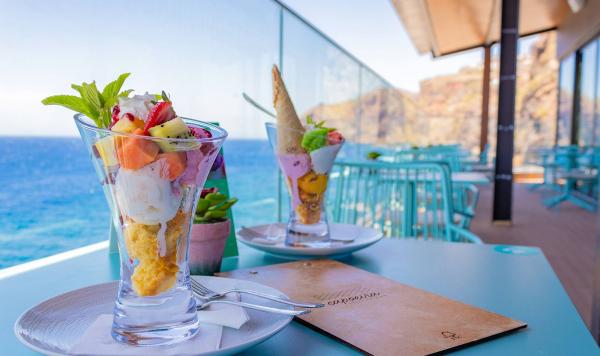 Kühles leckeres Eis