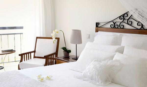 Romantisches Doppelbett