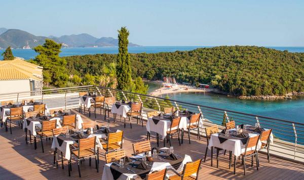 Terrasse Restaurant Meerblick