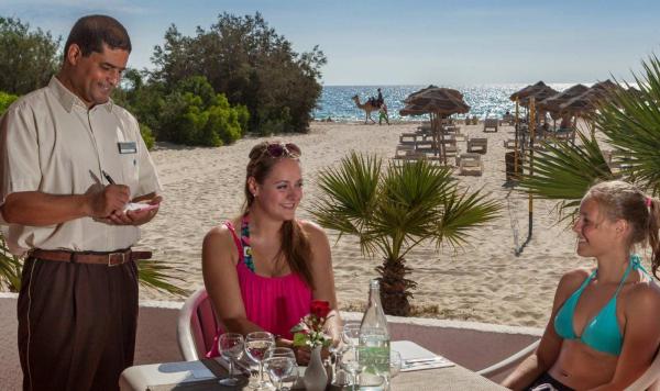 Restaurant mit Meerblick