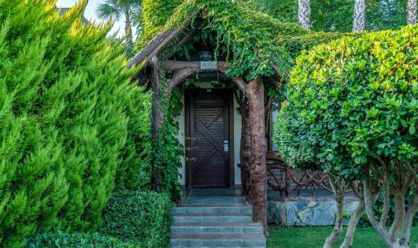 Zimmer mit grünem Bereich