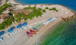 Strand Luftaufnahme