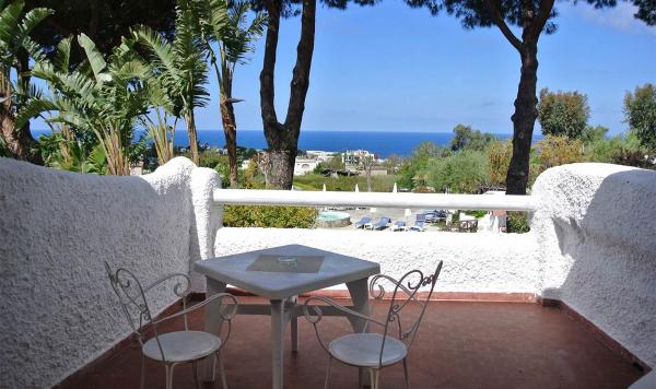 Balkon mit Meerblick