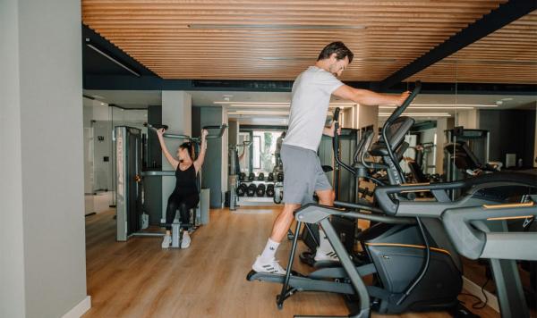 Auspowern im Fitnessraum