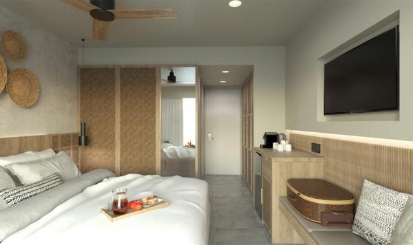 Ausstattung im Schlafzimmer