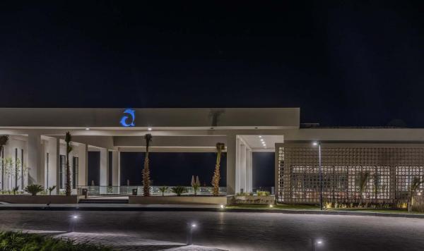 Eingang bei der Nacht