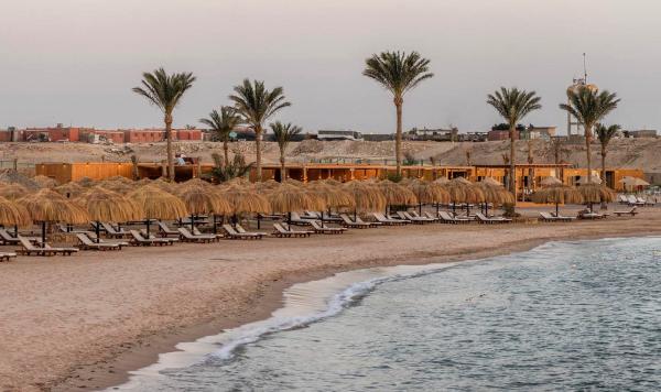 Sonnenschirme am Strand
