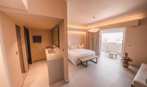 Modern ausgerichetes Zimmer