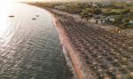 Strand Luftaufnahme
