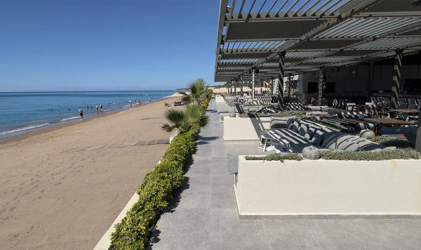 Sitzgelegeheiten mit Meerblick