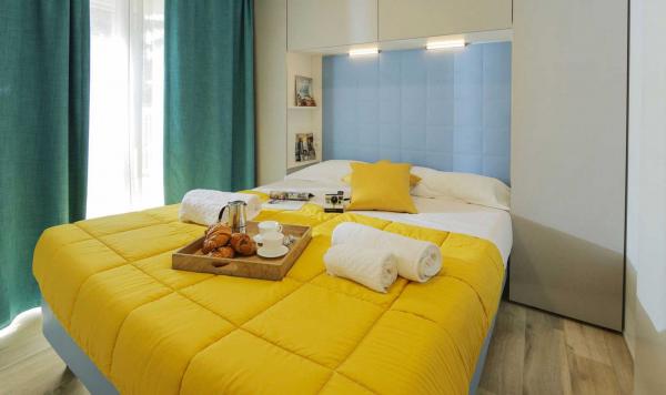 Wohnbeispiel HU Stay Premium L mit Doppelbett