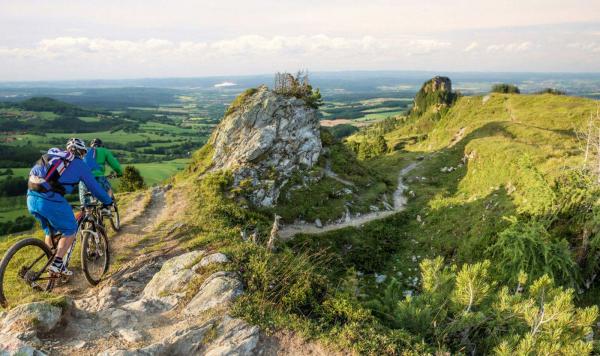 Radfahren in den Bergen