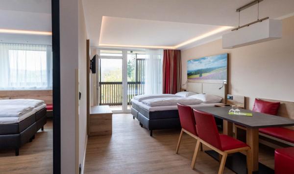 Appartment Deluxe Wohn- und Schlafzimmer