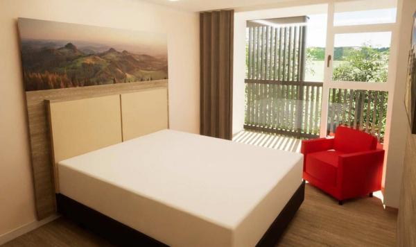 Familien Komfort Apartment mit Doppelbett