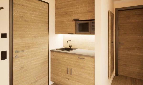 Familien Komfort Apartment Küche Wohnbeispiel