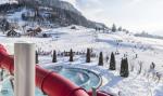 Pool im Winter