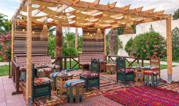 Cafe im orientalischen Stil
