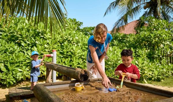 Kinderbetreuung im Club
