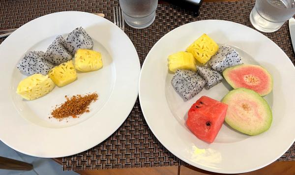 Frische tropische Früchte