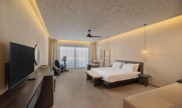 Zimmer mit Fitnessgerät