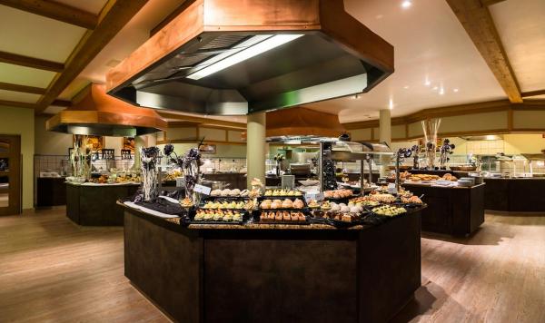 Buffetbereich im Restaurant