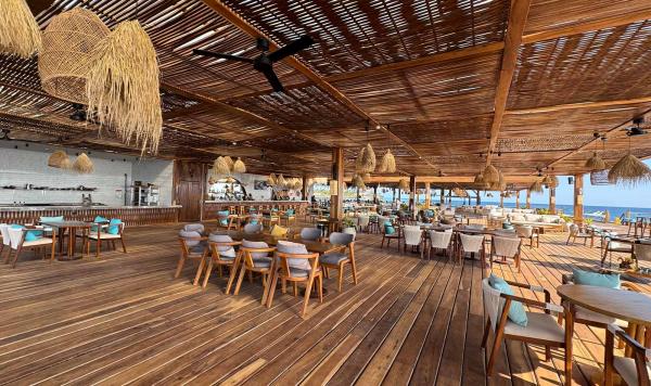 Tische im Jetty Restaurant