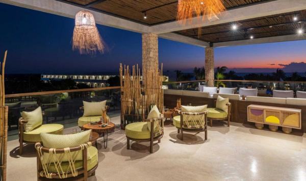 Abendsatmosphäre im Restaurant