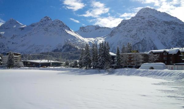 Berglandschaft im Schnee