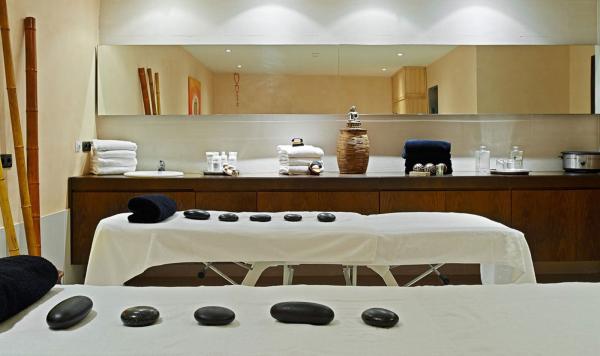 Behandlungsraum im Wellnessbereich