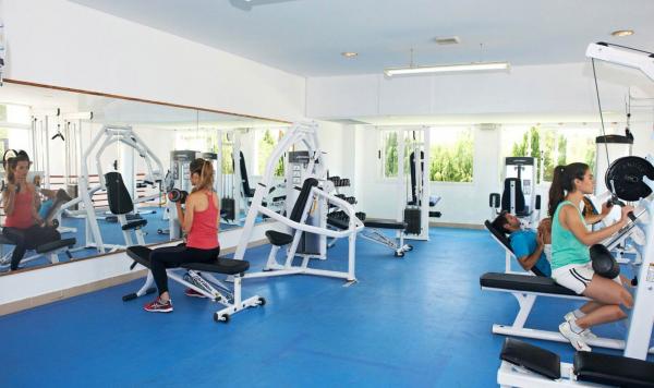 Training im Fitnessraum