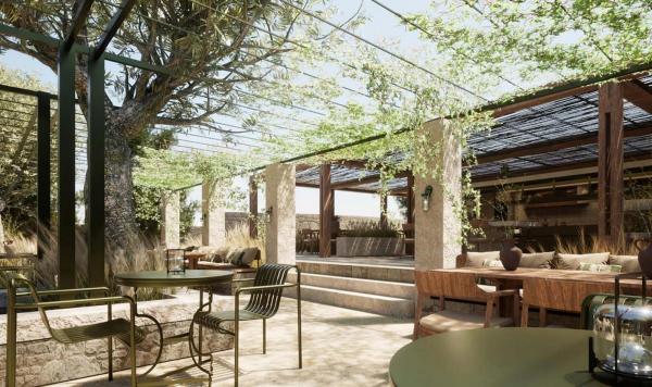 Restaurant Außenbereich