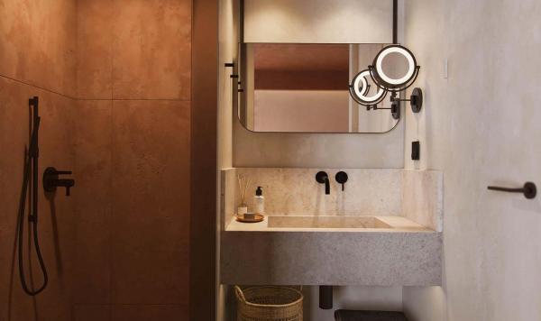 Badezimmer Wohnbeispiel