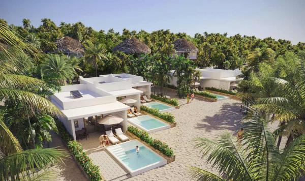 Swim up Zimmer Wohnbeispiel