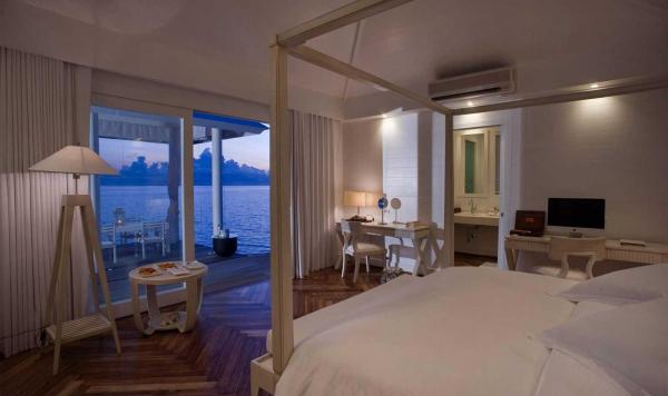 Schlafzimmer mit Meerblick