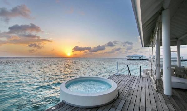 Schöner Sonnenuntergang