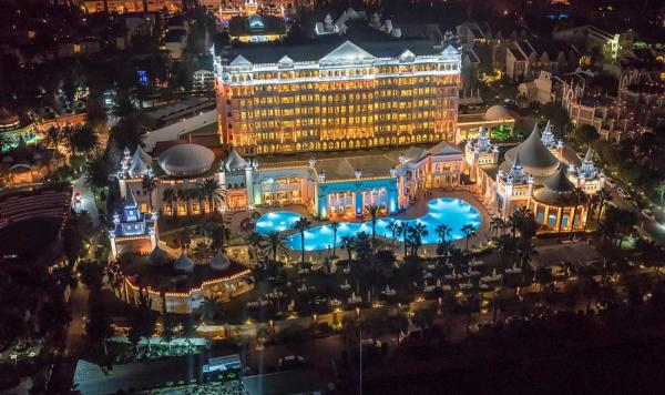 Luftaufnahme bei der Nacht